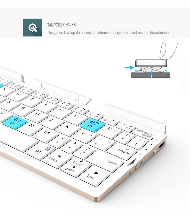 Mini Teclado Bluetooth KeyTec - Prático